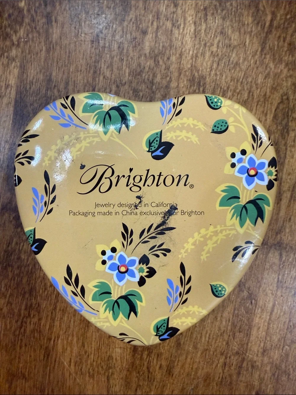 Brighton Heart Trinket Tin